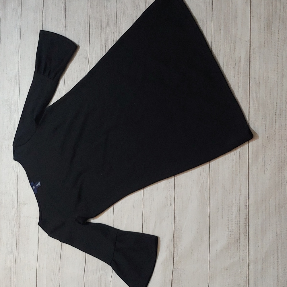 GAP FACTORY PONTE KNIT DRESS‎ WITH BELL SLEEVES HOLIDAY PARTY